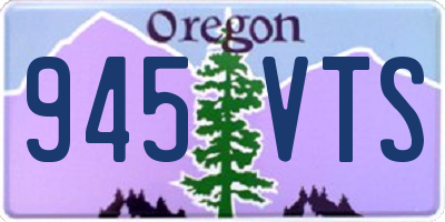 OR license plate 945VTS