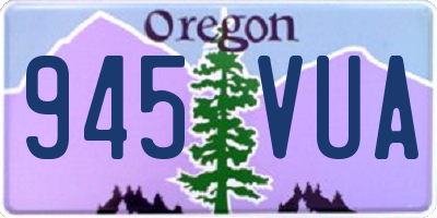 OR license plate 945VUA