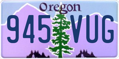 OR license plate 945VUG