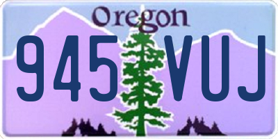 OR license plate 945VUJ