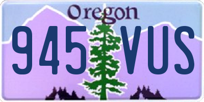 OR license plate 945VUS