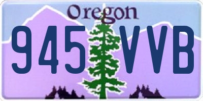 OR license plate 945VVB