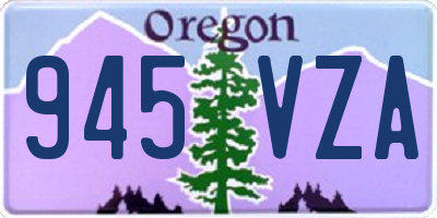 OR license plate 945VZA