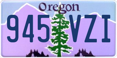OR license plate 945VZI