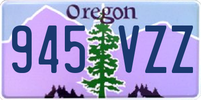 OR license plate 945VZZ
