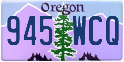 OR license plate 945WCQ