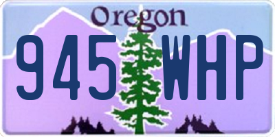 OR license plate 945WHP