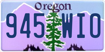 OR license plate 945WIO