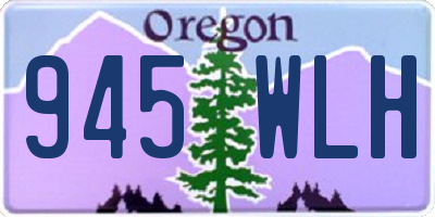 OR license plate 945WLH