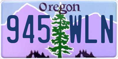 OR license plate 945WLN