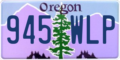 OR license plate 945WLP