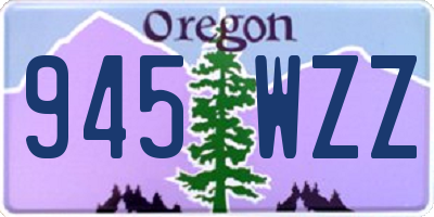 OR license plate 945WZZ