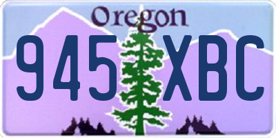 OR license plate 945XBC
