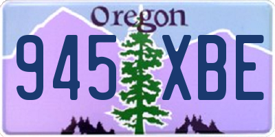 OR license plate 945XBE