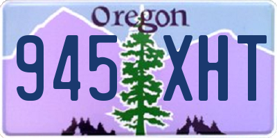 OR license plate 945XHT