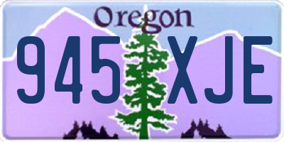 OR license plate 945XJE
