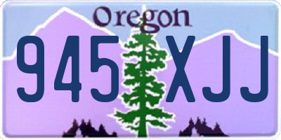 OR license plate 945XJJ