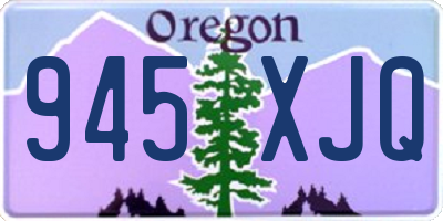 OR license plate 945XJQ