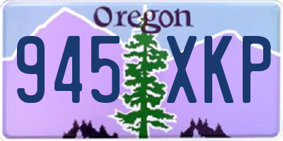 OR license plate 945XKP