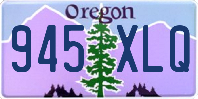 OR license plate 945XLQ