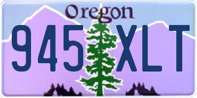 OR license plate 945XLT