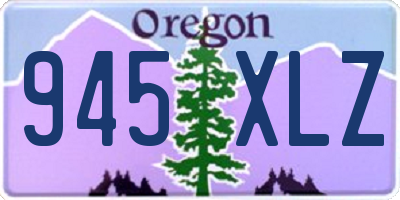 OR license plate 945XLZ