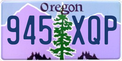 OR license plate 945XQP