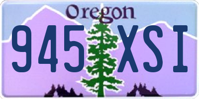 OR license plate 945XSI