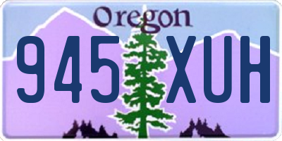 OR license plate 945XUH