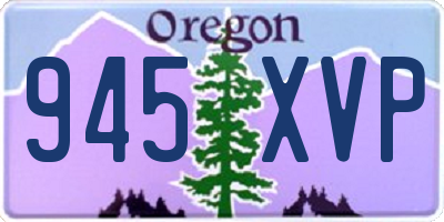 OR license plate 945XVP