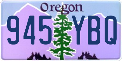 OR license plate 945YBQ