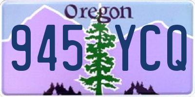 OR license plate 945YCQ