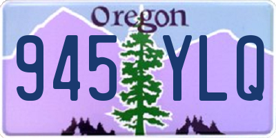 OR license plate 945YLQ