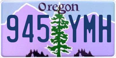 OR license plate 945YMH