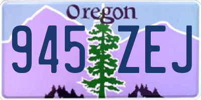 OR license plate 945ZEJ