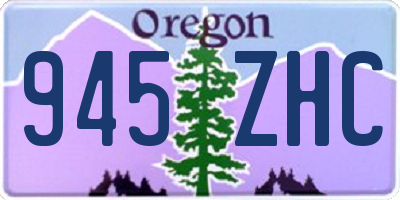 OR license plate 945ZHC
