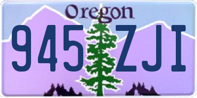OR license plate 945ZJI