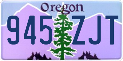 OR license plate 945ZJT