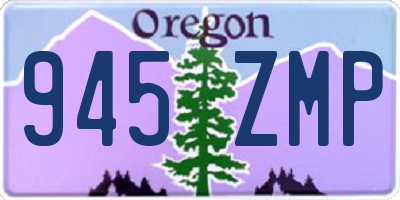 OR license plate 945ZMP