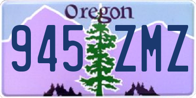 OR license plate 945ZMZ