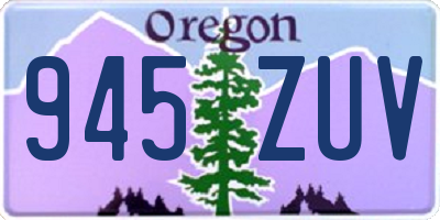 OR license plate 945ZUV