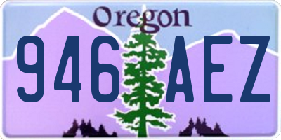 OR license plate 946AEZ