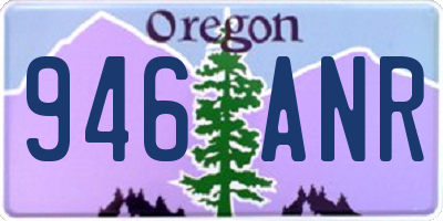 OR license plate 946ANR