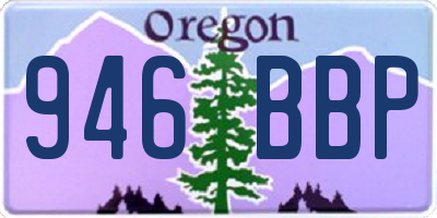 OR license plate 946BBP