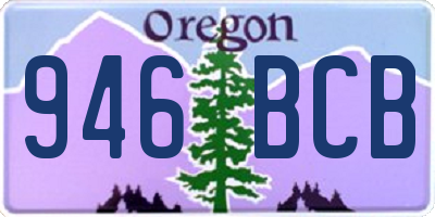 OR license plate 946BCB