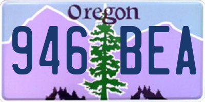 OR license plate 946BEA