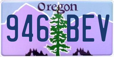 OR license plate 946BEV