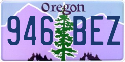OR license plate 946BEZ