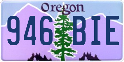 OR license plate 946BIE