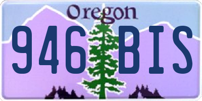 OR license plate 946BIS